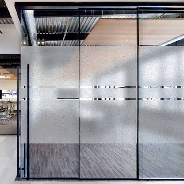 OFFICE GLASS PARTITION/ GLASS CABIN 8