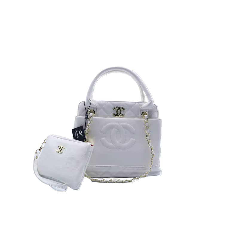 Chanel Paris white Luxury Shoulder bag 0