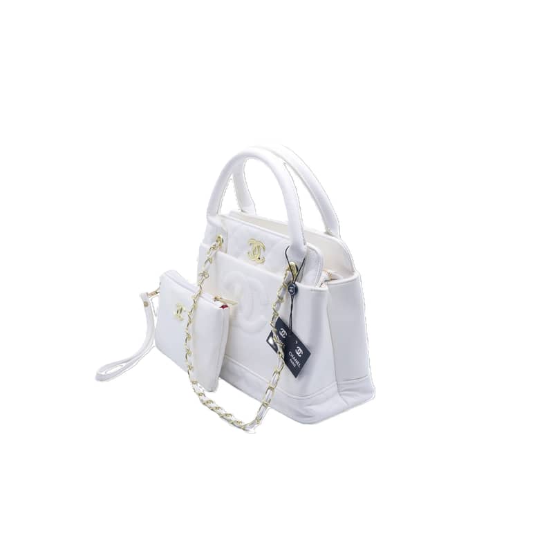 Chanel Paris white Luxury Shoulder bag 1