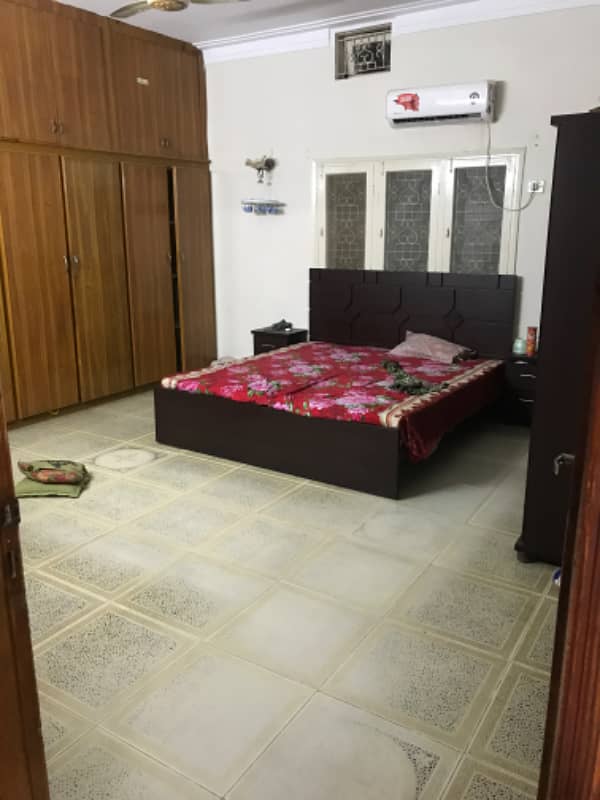 Portion For Rent In block S North Nazimabad 1