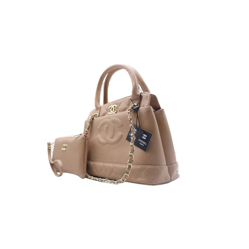 Chanel Paris Khaki Luxury Shoulder bag 1