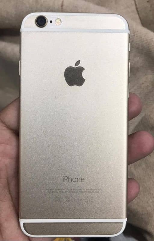 Iphone 6 Gold Colour 64 GB Offical PTA Approved 1