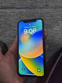 IPHONE X PTA APPROVED 256 gb mint condition 10by10