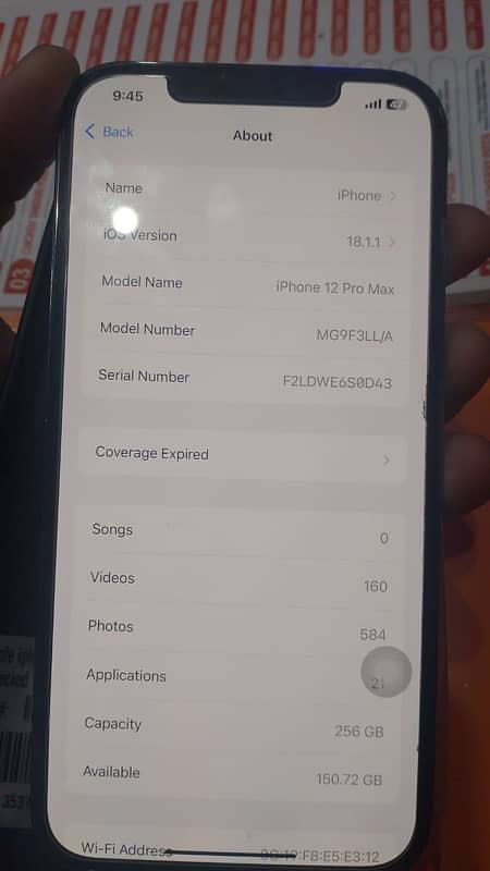 iphone 12 pro max non pta 256gb 7