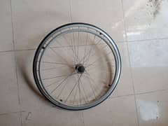 manual wheelchair back wheel