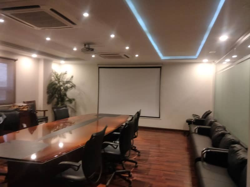 I-9 BRAND NEW 2600 SQ. FEET OFFICE REAL PICS ATTACHED NEAR TO METRO BUS STOP HUGE CAR PARKING 14