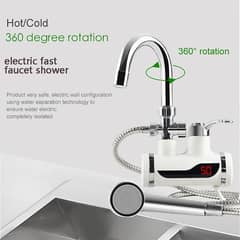 Instant Electric Hot Water Heater Tap With Hand Shower