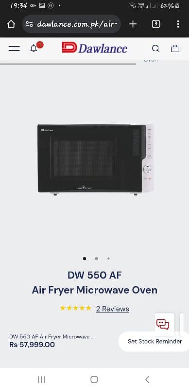 dawlance new 4in1 microwave for sale 03061865268 1