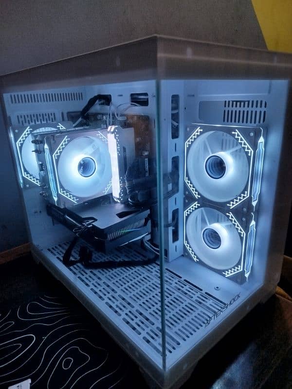 Gaming PC Casing only with 4 aRGB fans 2