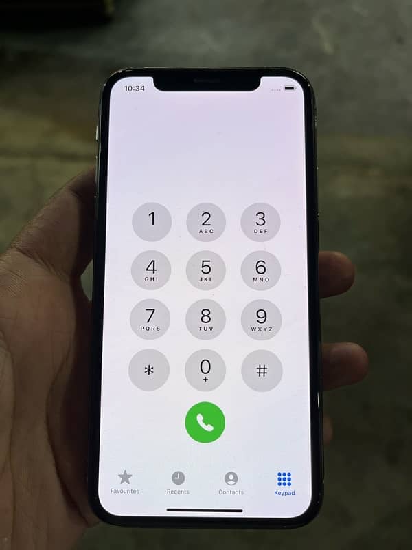 iphone X white 0