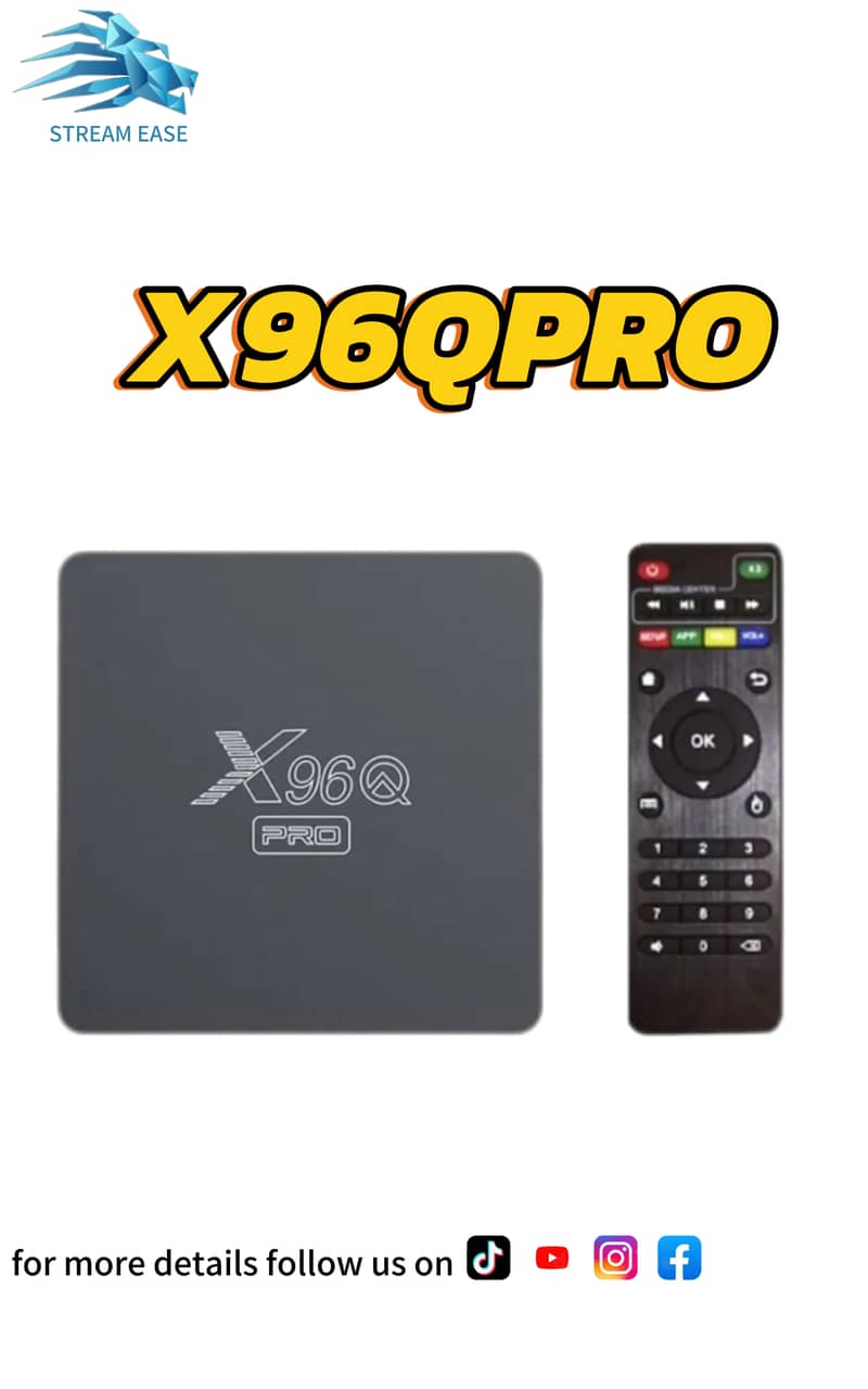 Android box X96Qpro 1