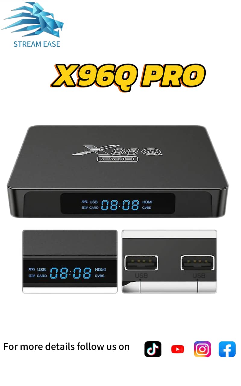 Android box X96Qpro 2