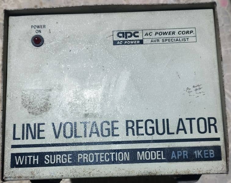 AUTOMATIC VOLTAGE REGULATOR STABILIZER 0