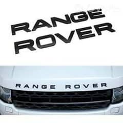 Range Rover logo black clr