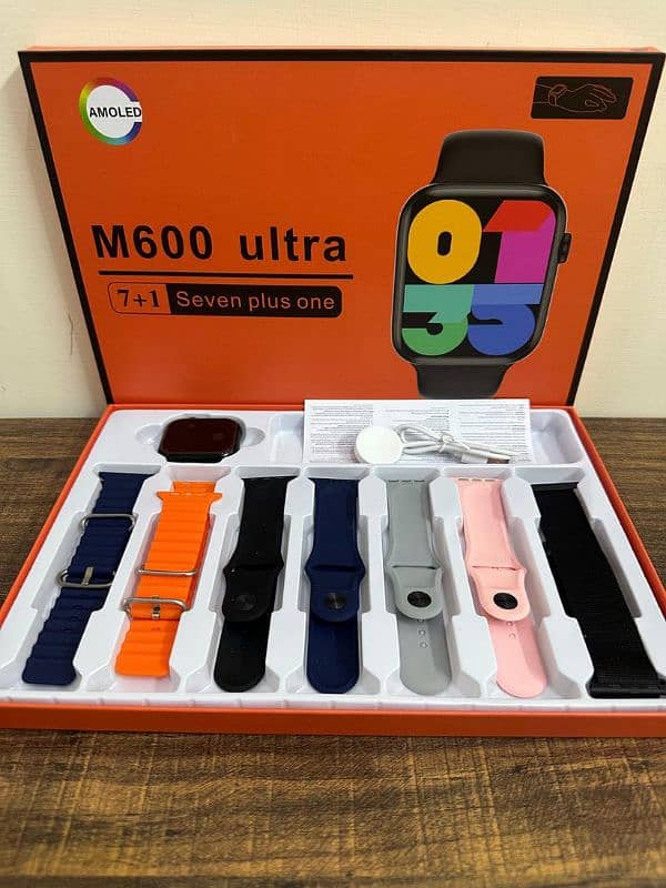 M600 samrt watch 7 in 1 0