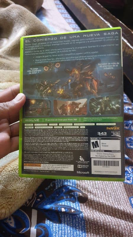 Xbox 360 Original Cd Halo Game with All Parts 7