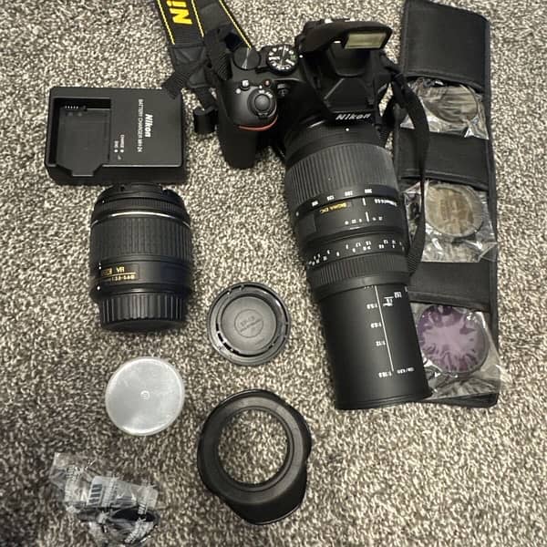 DSLR Nikon D-3500 Very Good Condition 0