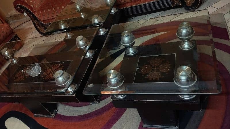 Set of 3 Center Tables 4