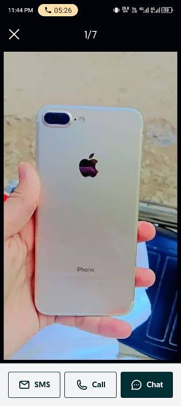 iphn 7 plus non pta all oky no issue orignl panal orgnl All only batri 0