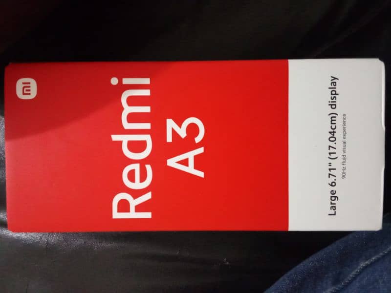 Redmi A3 Midnight Black Colour 0