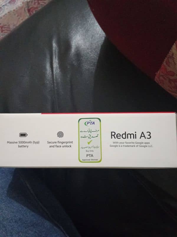 Redmi A3 Midnight Black Colour 1