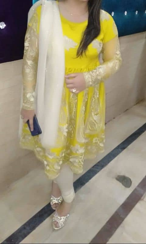 lemon  colours  frock 0