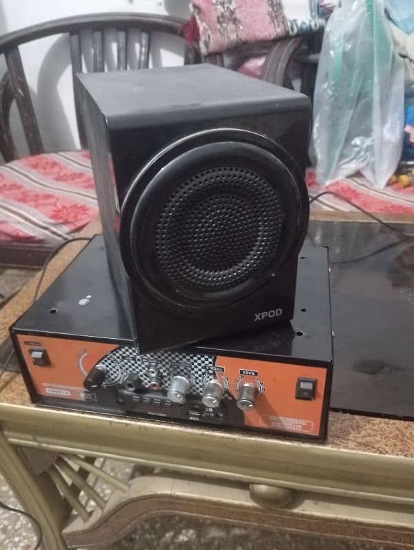 amplifier with speaker all ok 2