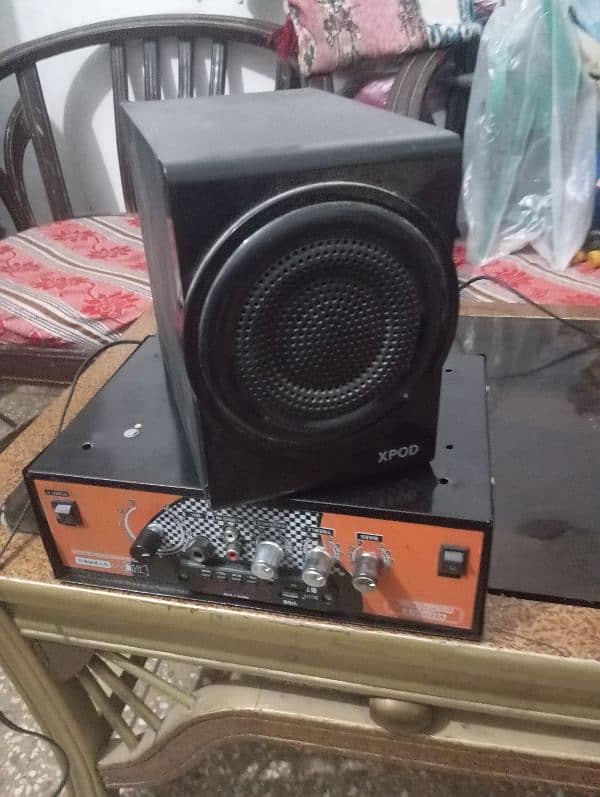 amplifier with speaker all ok 3