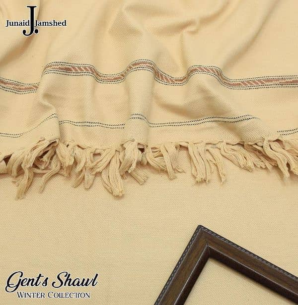 J. Junaid Jamshed-Wool Embroidery Shawl 7