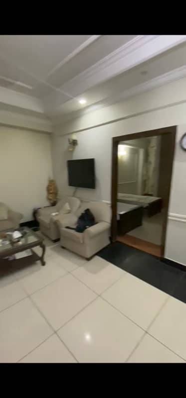 F11 markaz furnished 2bed for rent tile floor 7