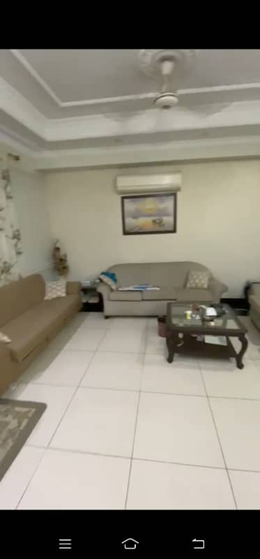 F11 markaz furnished 2bed for rent tile floor 8