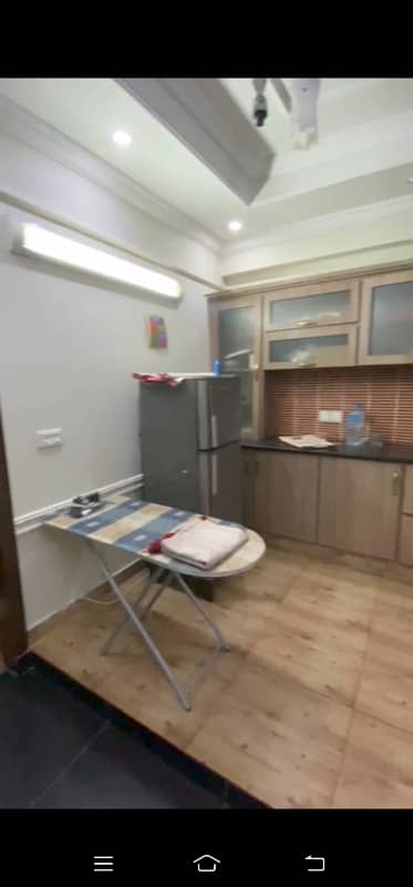 F11 markaz furnished 2bed for rent tile floor 13