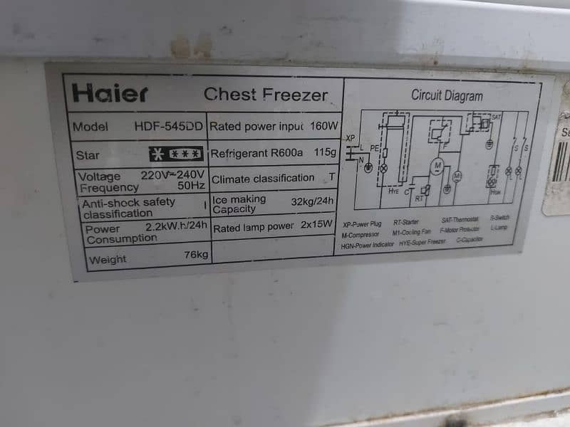 Haier Chest Freezer 3