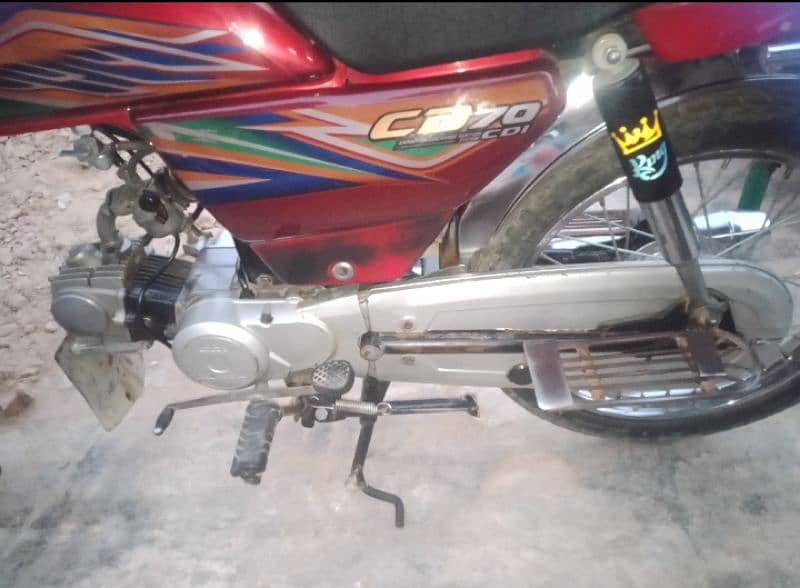 Asslamo alikum Bike CD 70 for sale buy in sheikhupura  2020 modell 1