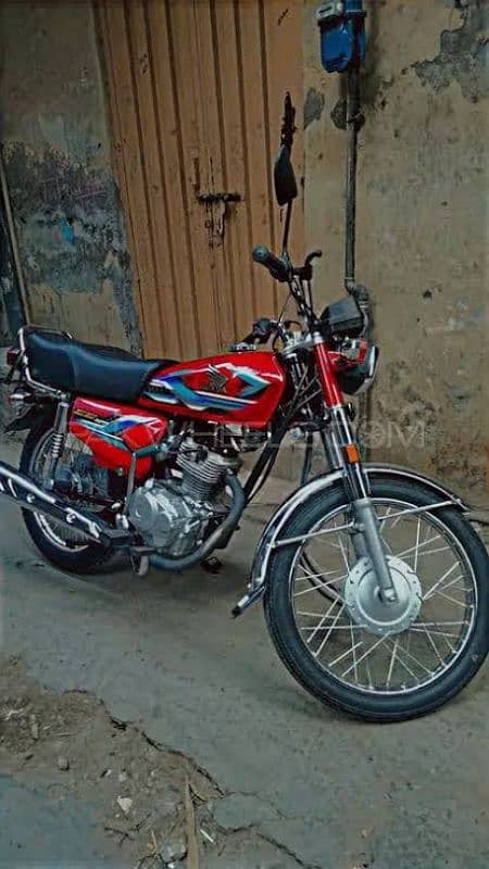 HONDA CG 125 2024 All Punjab Number 0