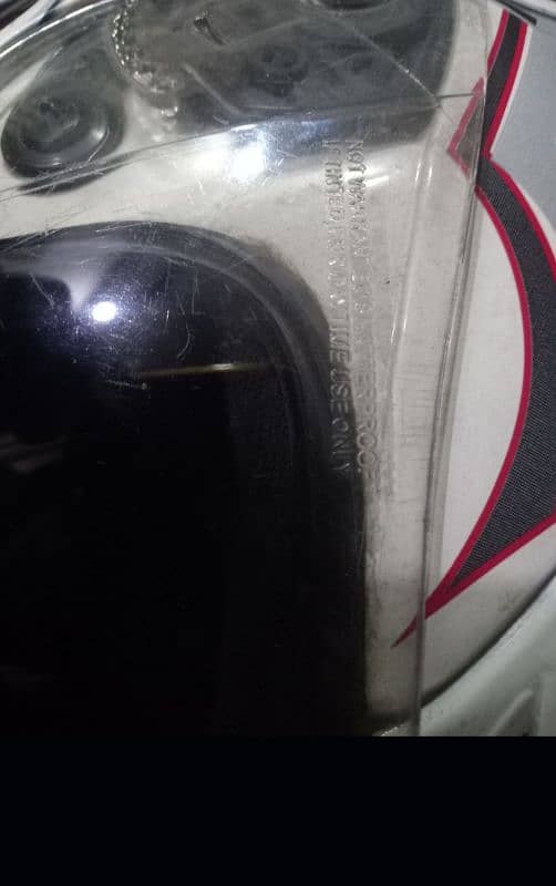 Anex Dx 1000 model white Helmet standard size in 9/10 condition 13