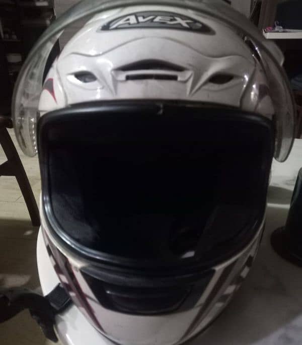 Anex Dx 1000 model white Helmet standard size in 9/10 condition 16