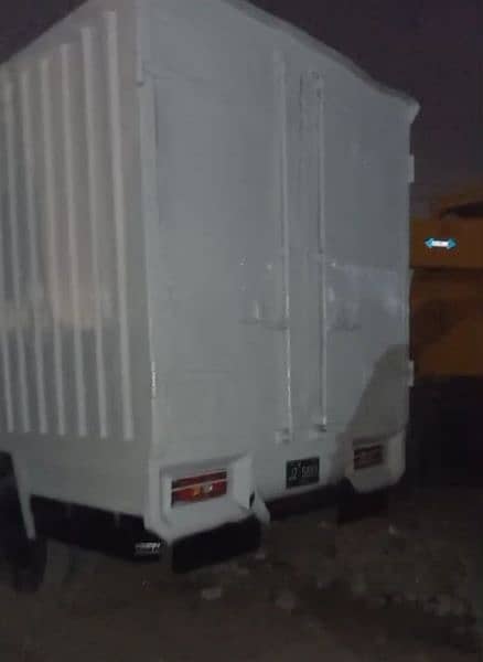 14 feet container available for JAC Foton Forland or Mazda Trucks 0