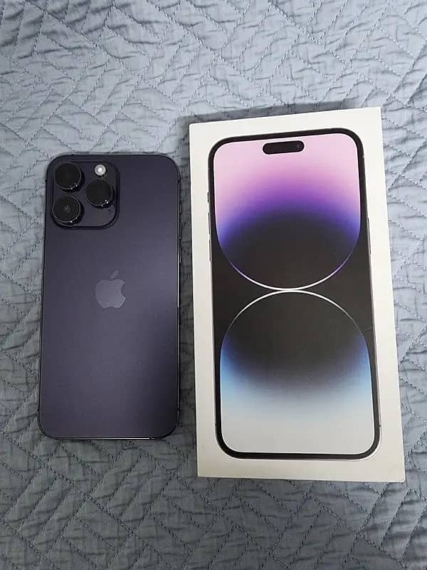 Apple iPhone 14 Pro Max 256gb PTA Approved 0