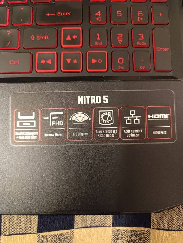 Acer Nitro 5 i5 9th gen GTX 1650 Graphic card 9