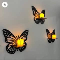 Butterfly wall shelves