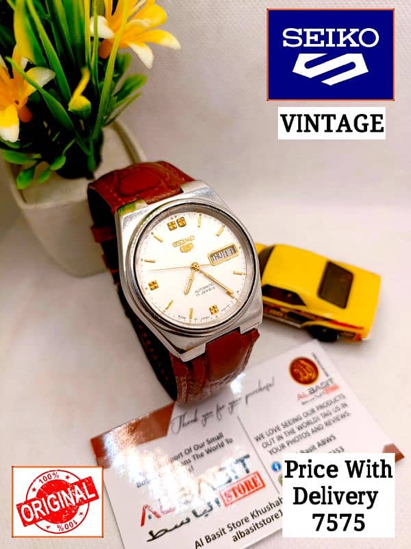 Seiko 5 automatic Japan movement  Call Msg Whatsapp 0316-1737353 15