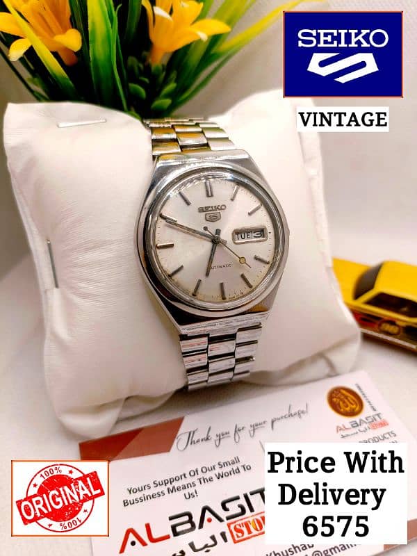 Seiko 5 automatic Japan movement  Call Msg Whatsapp 0316-1737353 18