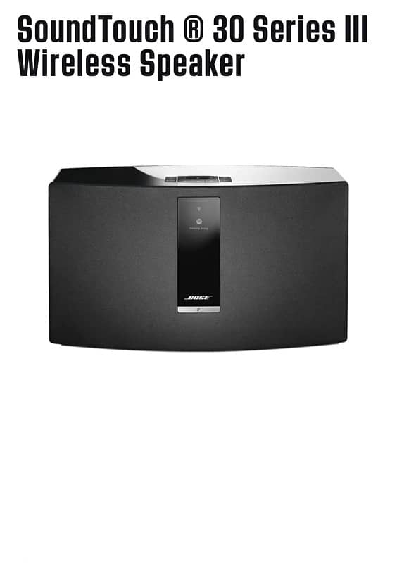 SoundTouch  30 Series III Wireless Speaker 0