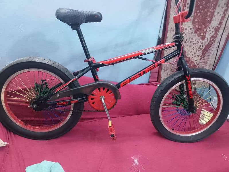 BMX cycle 22 inches very good condition 12