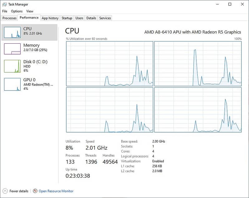 Toshiba Setellite C75D (AMD A8 APU 8GB 500GB 1GB Graphic) 6