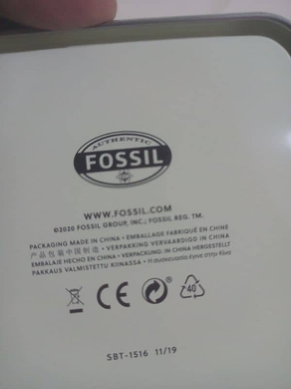 Fossil hybrid watch 1