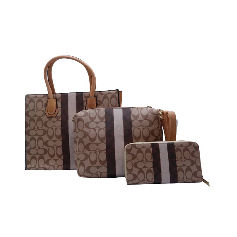 Coach Newyork Golden & Brown Tote Bag ladies bag 1