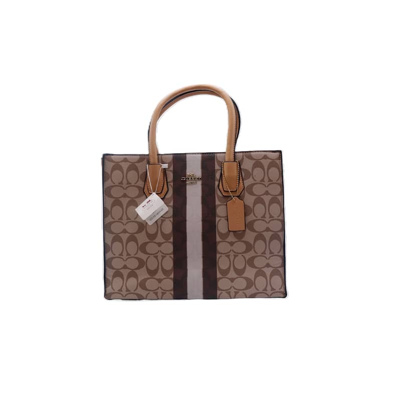 Coach Newyork Golden & Brown Tote Bag ladies bag 2