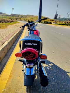 Honda 125 2024 model, islamabad register